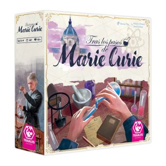Tranjis Games SL Jogo de tabuleiro Às pegadas de Marie Curie