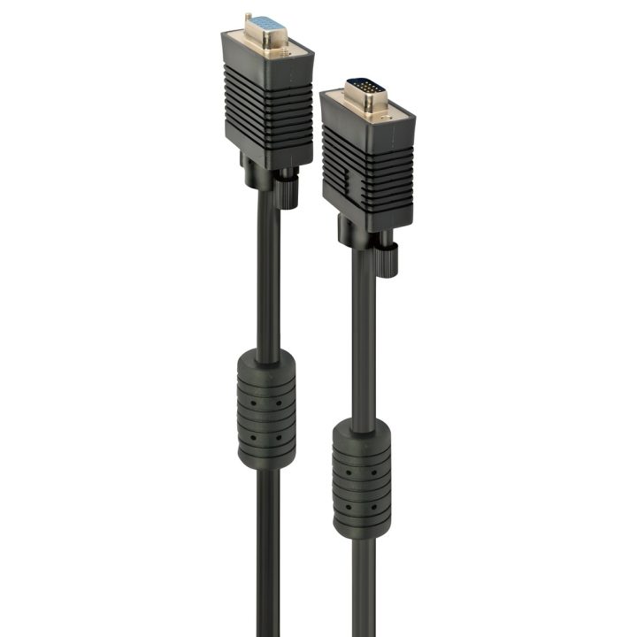 Gembird VGA M/F 1.8m cable VGA 1.8 m VGA (D-Sub) Black (CC-PPVGAX-6B)