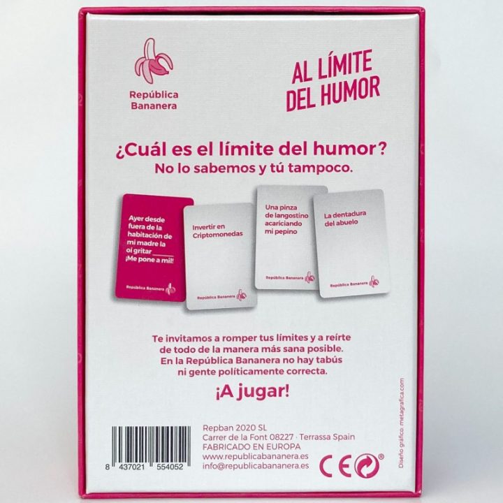 Jogo de tabuleiro República Bananera - No Limite do Humor (019004)