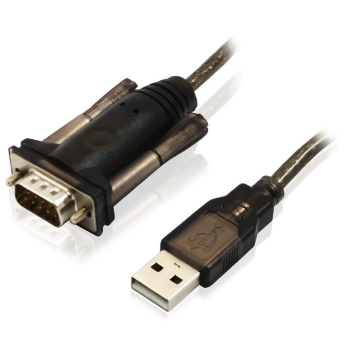 Ewent EW1116 cable de serie Negro 1,5 m USB 9 Sub-D