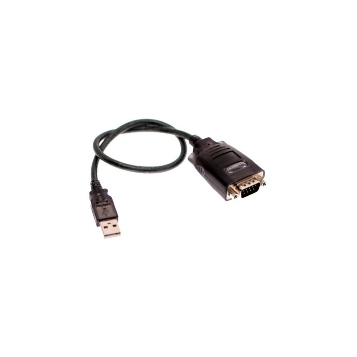 Ewent EW1116 Serial Cable Black 1.5 m USB 9 Sub-D