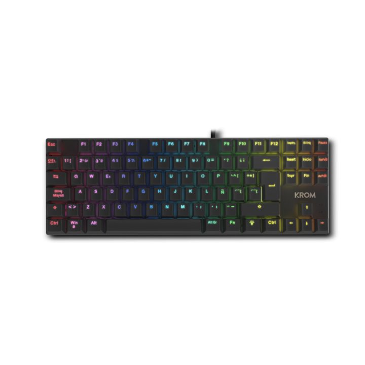 Krom KLASS PCombo Gaming 4 em 1 RGB Preto (NXKROMKLASSBK) · Teclado…