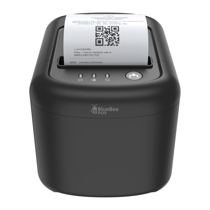 Impressora de tickets bluebee print-09 USB-RS232 - Ethernet preta 2YW…
