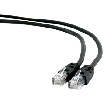 Cabo de rede Gembird Cat.6 UTP 3 m Preto (PP6U-3M/BK)