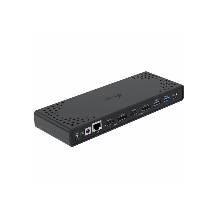 i-tec USB 3.0 / USB-C / Thunderbolt 3 Dual Display Docking Station…