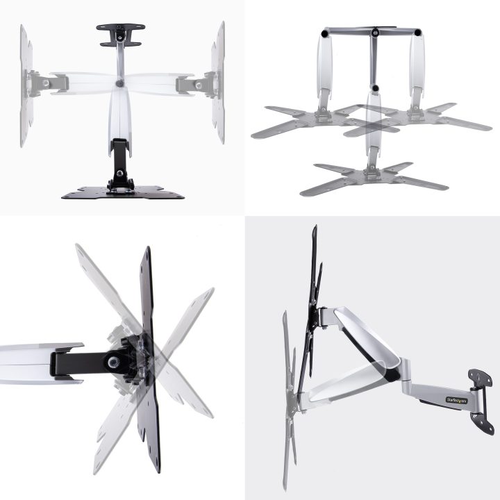 StarTech.com VESA Wall Mount for 23 to 55 Inch TVs - VESA Wall…