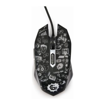 Gembird MUS-6B-GRAFIX-01 Right-Handed Office Mouse USB Type-A Optical…