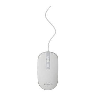 Gembird MUS-4B-06-WS ratón Oficina Ambidextro USB tipo A Óptico 1200…