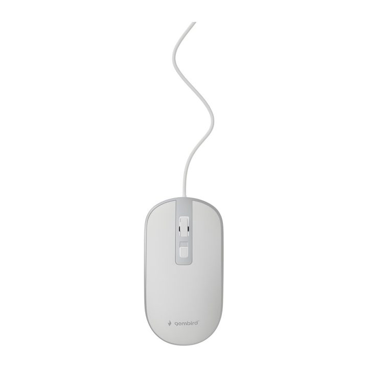 Gembird MUS-4B-06-WS rato de escritório ambidestro USB tipo A óptico…