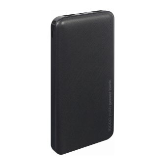 Gembird PB10-02 bateria externa Polímero de lítio 10000 mAh Preto