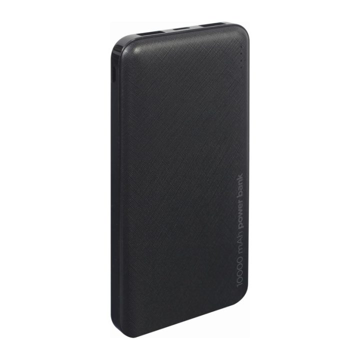 Gembird PB10-02 Power Bank Lithium Polymer 10000 mAh Black