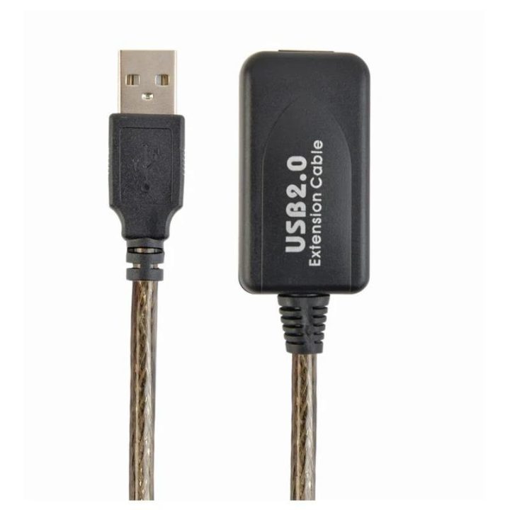 Gembird Cabo de extensão USB 2.0 ativo 5m (UAE-01-5M)