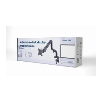 Gembird MA-DA1-02 soporte para monitor 32" Escritorio Negro
