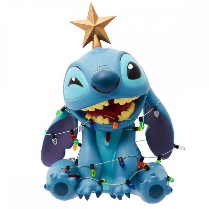 Enesco Disney Stitch Christmas Lights Figure (6015328)