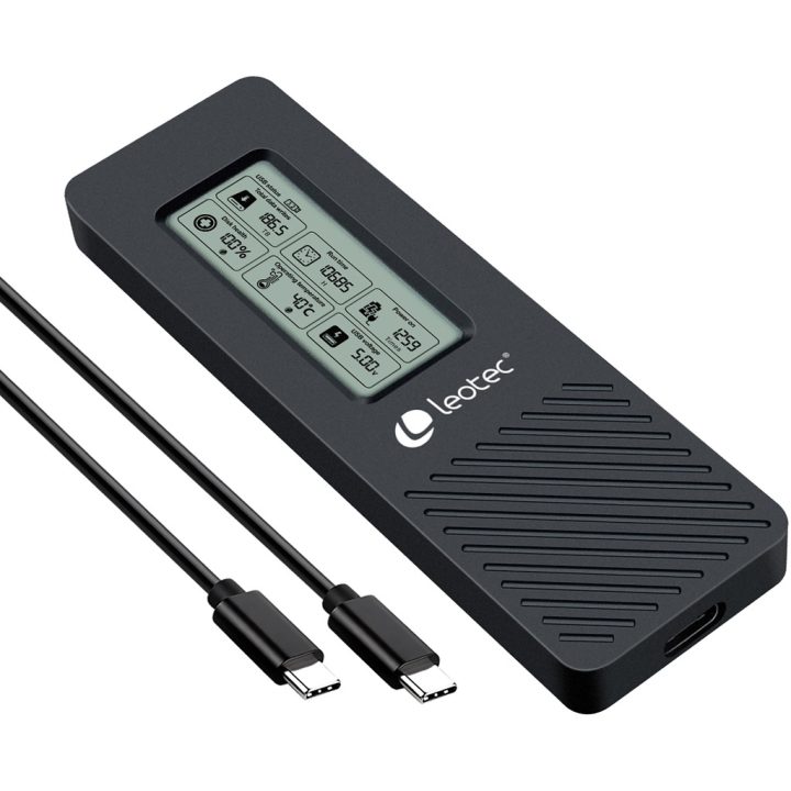 Leotec LEM2EXT01 External Hard Drive USB Type C 3.2 Gen 2 (3.1 Gen 2)…