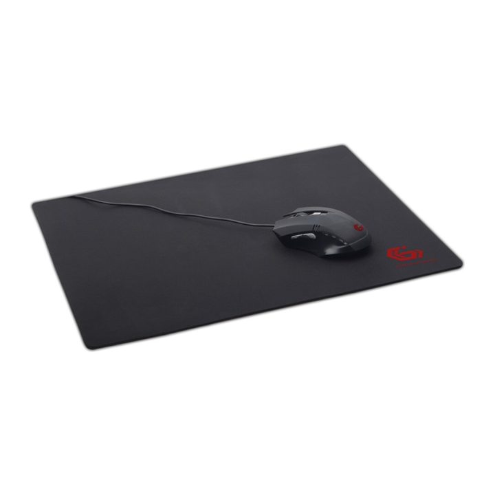 Gembird MP-GAME-L tapete para rato Tapete de rato para jogos Preto