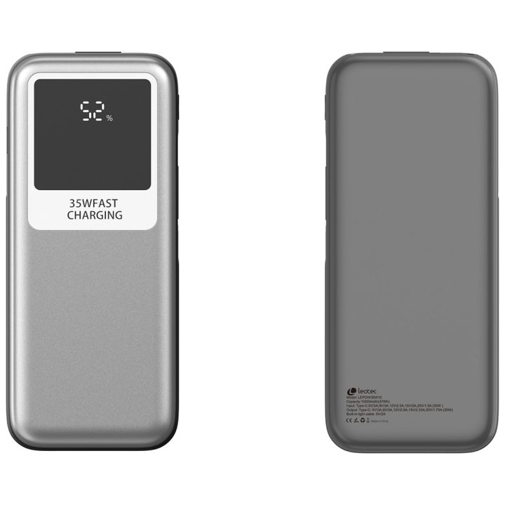 Leotec Power Bank 10000mAh 35W (LEPOW35W10S)