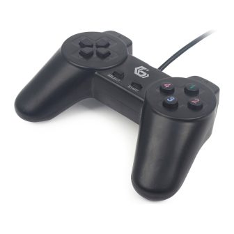 Gembird JPD-UB2-01 comando e volante Preto USB 2.0 Gamepad PC…