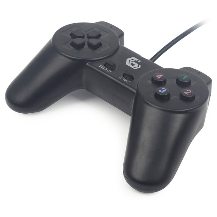 Gembird JPD-UB2-01 comando e volante Preto USB 2.0 Gamepad PC…