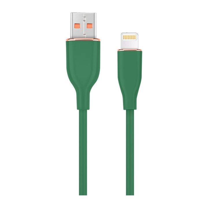 Gembird Premium Silicone Charging & Data Cable 1.5 m Green -…
