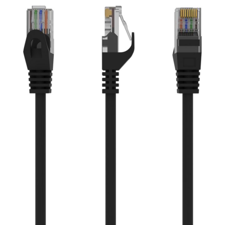 Gembird Cat.6 UTP Patch Cable 1 m Black (PP6U-1M/BK)