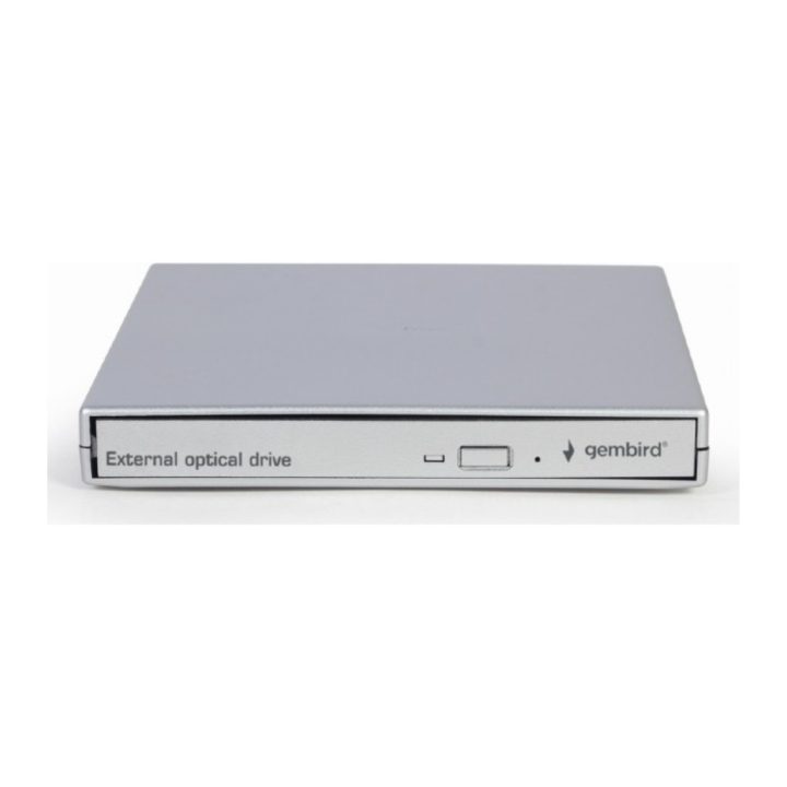 Gembird DVD-USB-021-SV unidade de disco óptico DVD±RW Prata