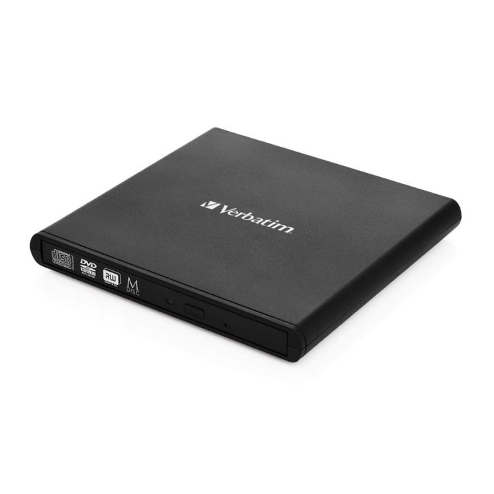 Gravadora externa CD-DVD Verbatim slimline USB 2.0 (98938)