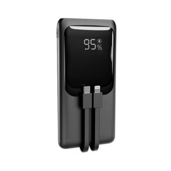 Gembird Powerbank con cables 20W 10000mAh (PB10-PD20-LCD-01)