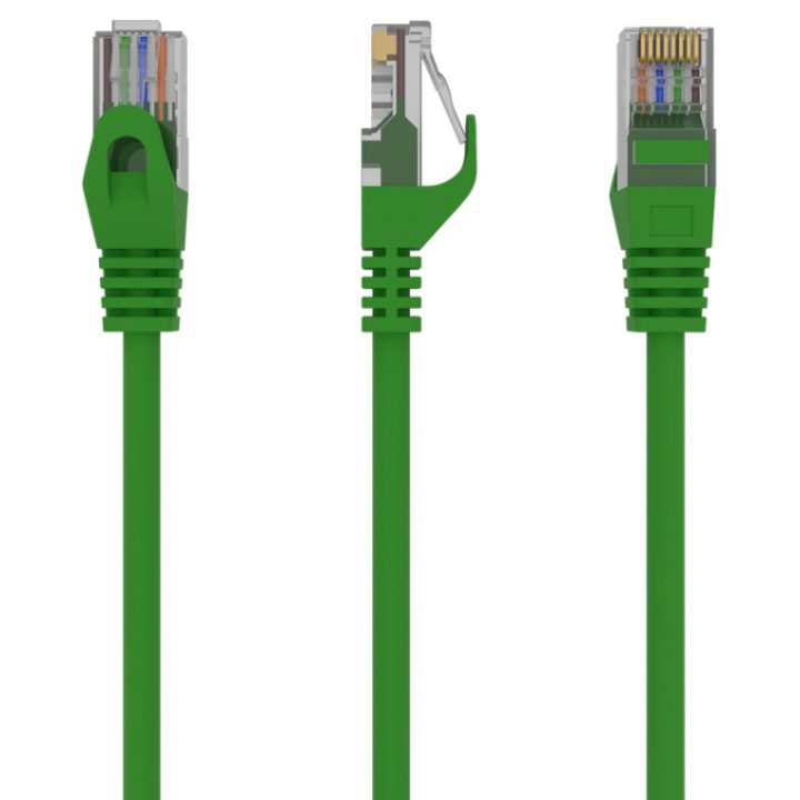 Gembird PP6U-1M Network Cable Green Cat6 U/UTP (UTP) (PP6U-1M/G)