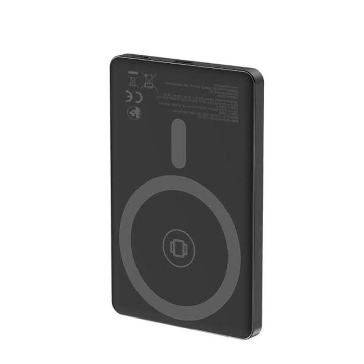 Gembird Powerbank magnética LCD wir 15W 5000mAh (PB05-WPC15M-LCD-01)