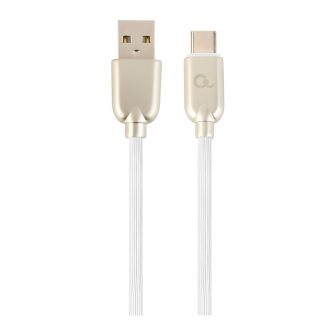 Cablexpert CC-USB2R-AMCM-2M-W cable USB USB 2.0 USB A USB C Blanco