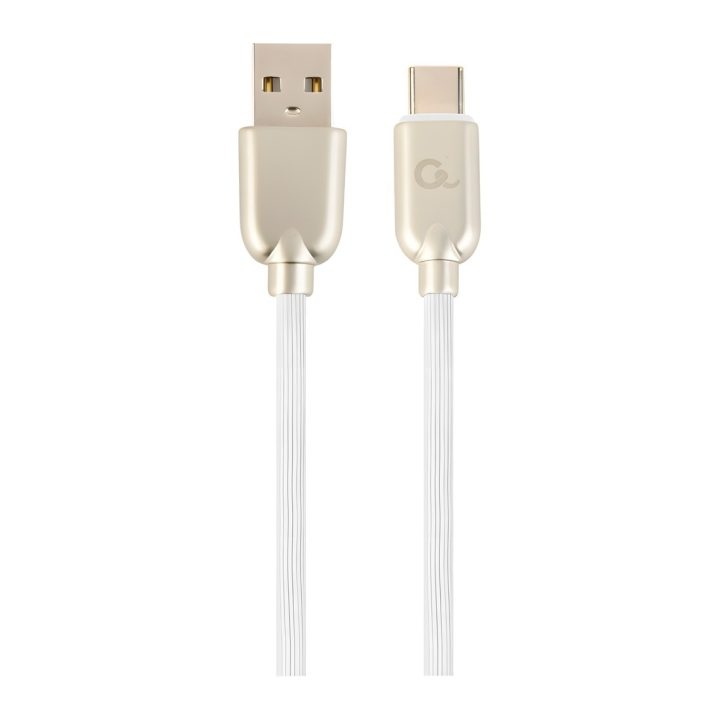 Cablexpert CC-USB2R-AMCM-2M-W cabo USB USB 2.0 USB A USB C Branco