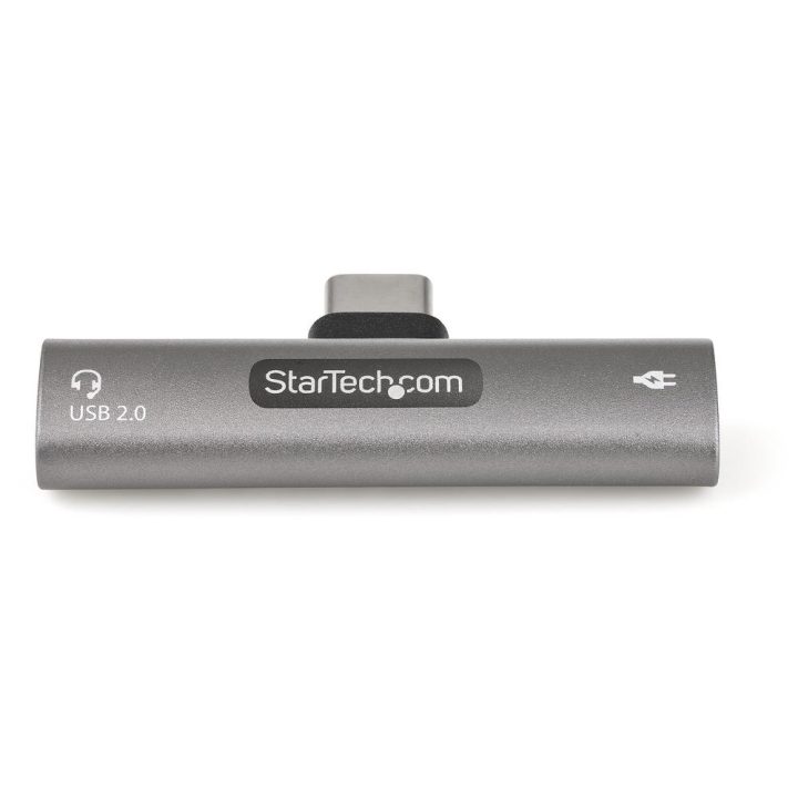 StarTech.com Adaptador de Áudio e Carregamento USB-C - Adaptador de…