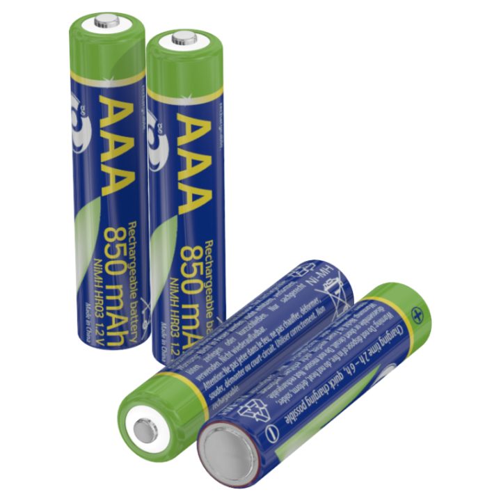 Gembird EG-BA-AAA8R4-01 Household Battery Rechargeable AAA Battery…
