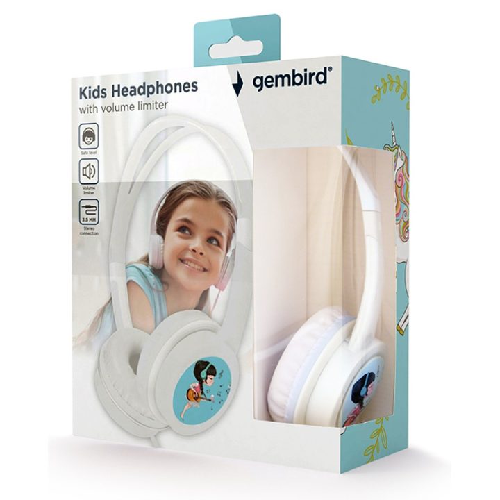 Gembird MHP-JR-W auricular y casco Auriculares Alámbrico Diadema…