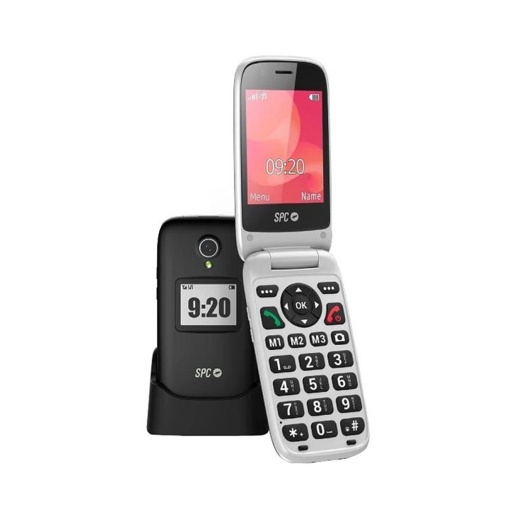 SPC 2334N Telemóvel Polaris Compatível SPC CARE Preto