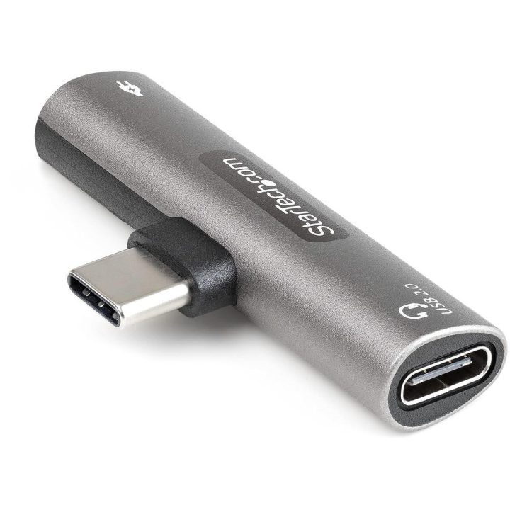 StarTech.com USB-C Audio and Charging Adapter - USB Type-C Audio…