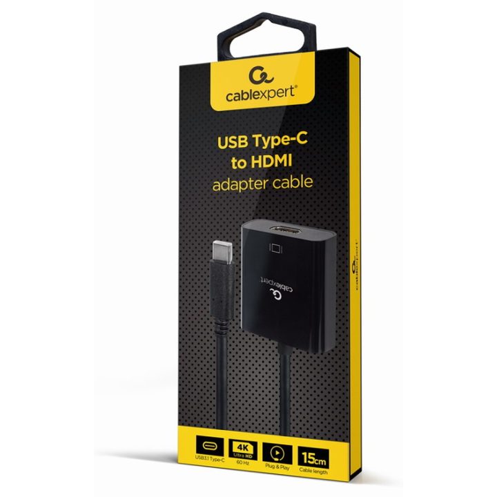 Gembird A-CM-HDMIF-04 USB Graphics Adapter Black