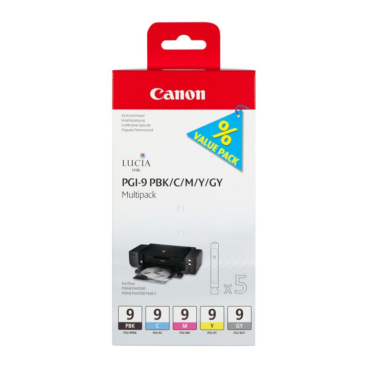 Canon 1034B013 Ink Cartridge 5 piece(s) Original Standard Yield Cyan…