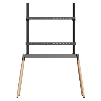 Gembird TVS-86F-01-BK TV Mount 2.18 m (86") Black, Wood