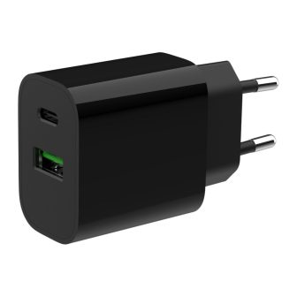 Gembird TA-UC-PDQC20-01-BK Universal Mobile Device Charger Black AC…