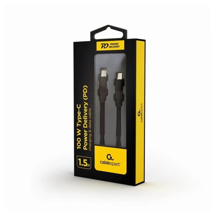 Gembird USB-C Charging and Data Cable, PD 100 W, 1.5 m…