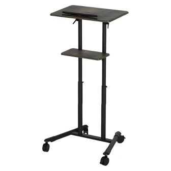 Gembird TVS-DESK-01-BK secretária de pé Preto