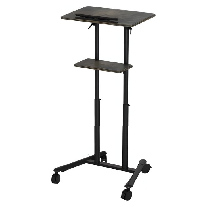 Gembird TVS-DESK-01-BK secretária de pé Preto
