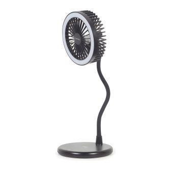 Gembird TA-WPC10-LEDFAN-01 Fan Black