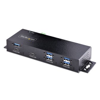 StarTech.com Industrial 7-Port USB 10Gbps USB-A and USB-C Hub - with…