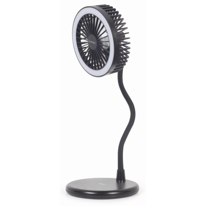 Gembird TA-WPC10-LEDFAN-01 Fan Black