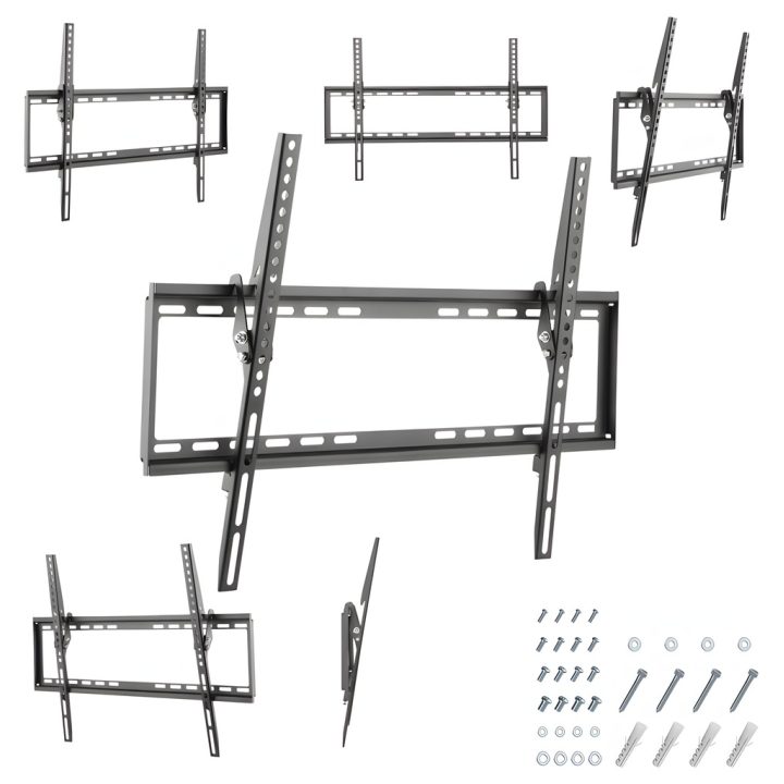 Gembird WM-70T-03 70" TV Mount Black