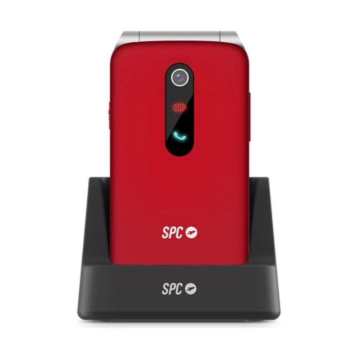 SPC 2339N Telemóvel Stella 3 4G BT FM + Dock Vermelho (2339R)