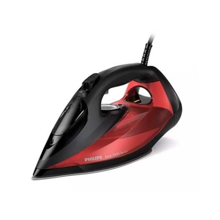 Philips 7000 series DST7022/40 Plancha de vapor HV en negro/rojo